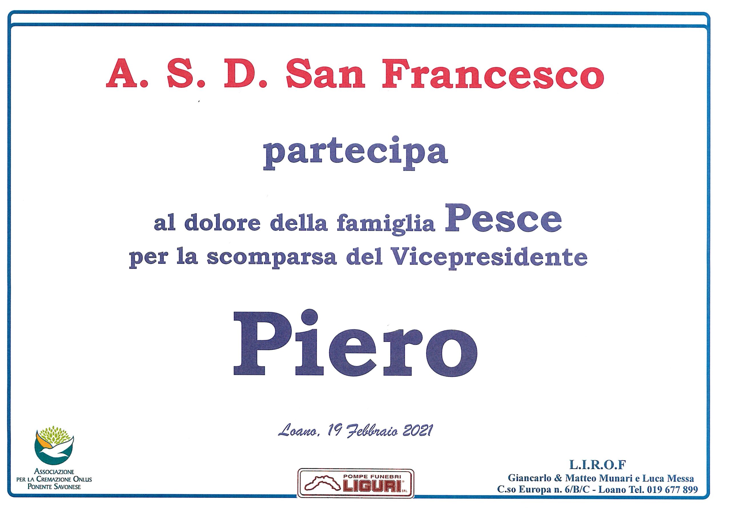 ASD S. FRANCESCO PESCE