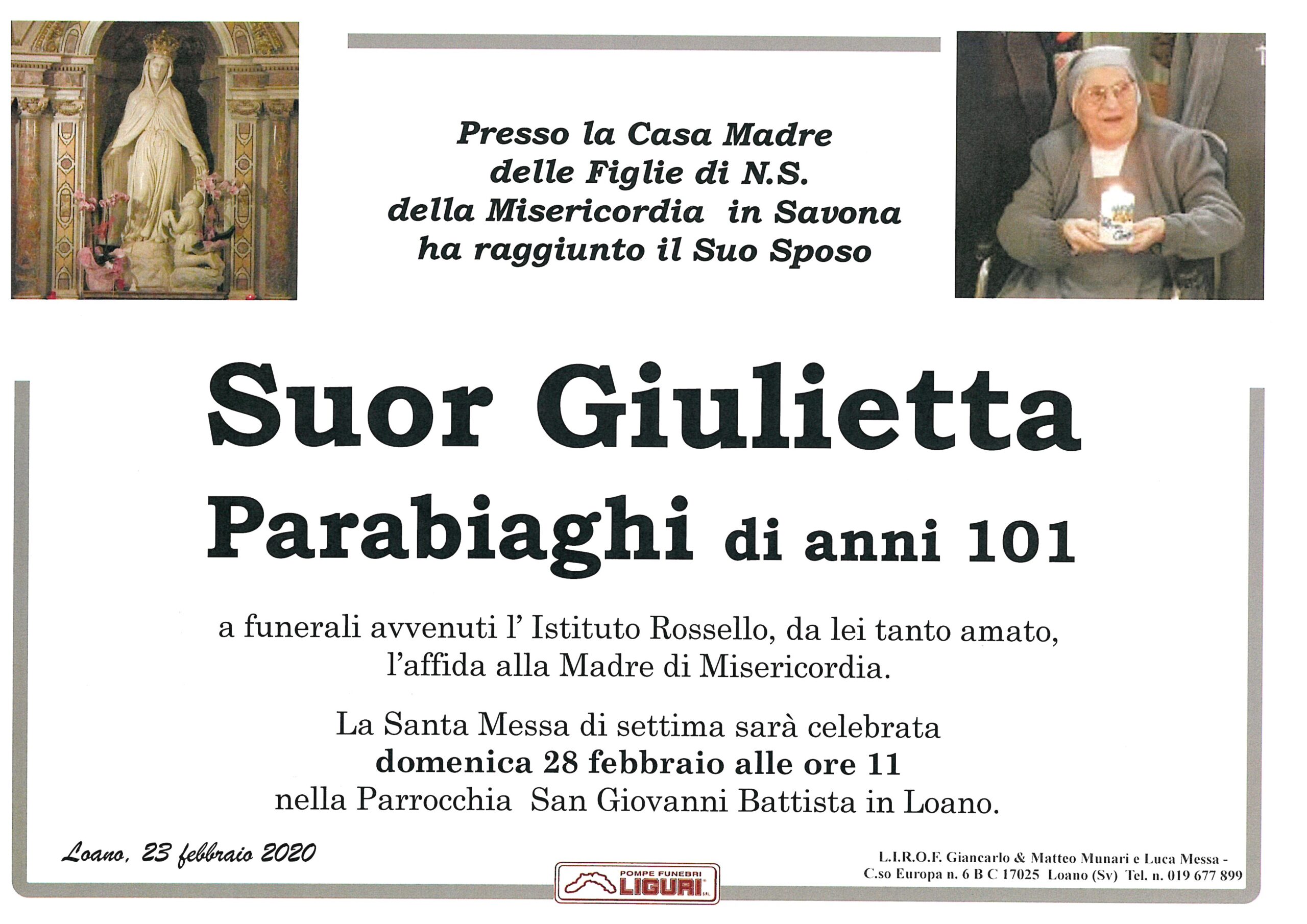 SUOR GIULIETTA