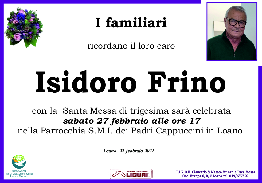 TRIGESIMA FRINO