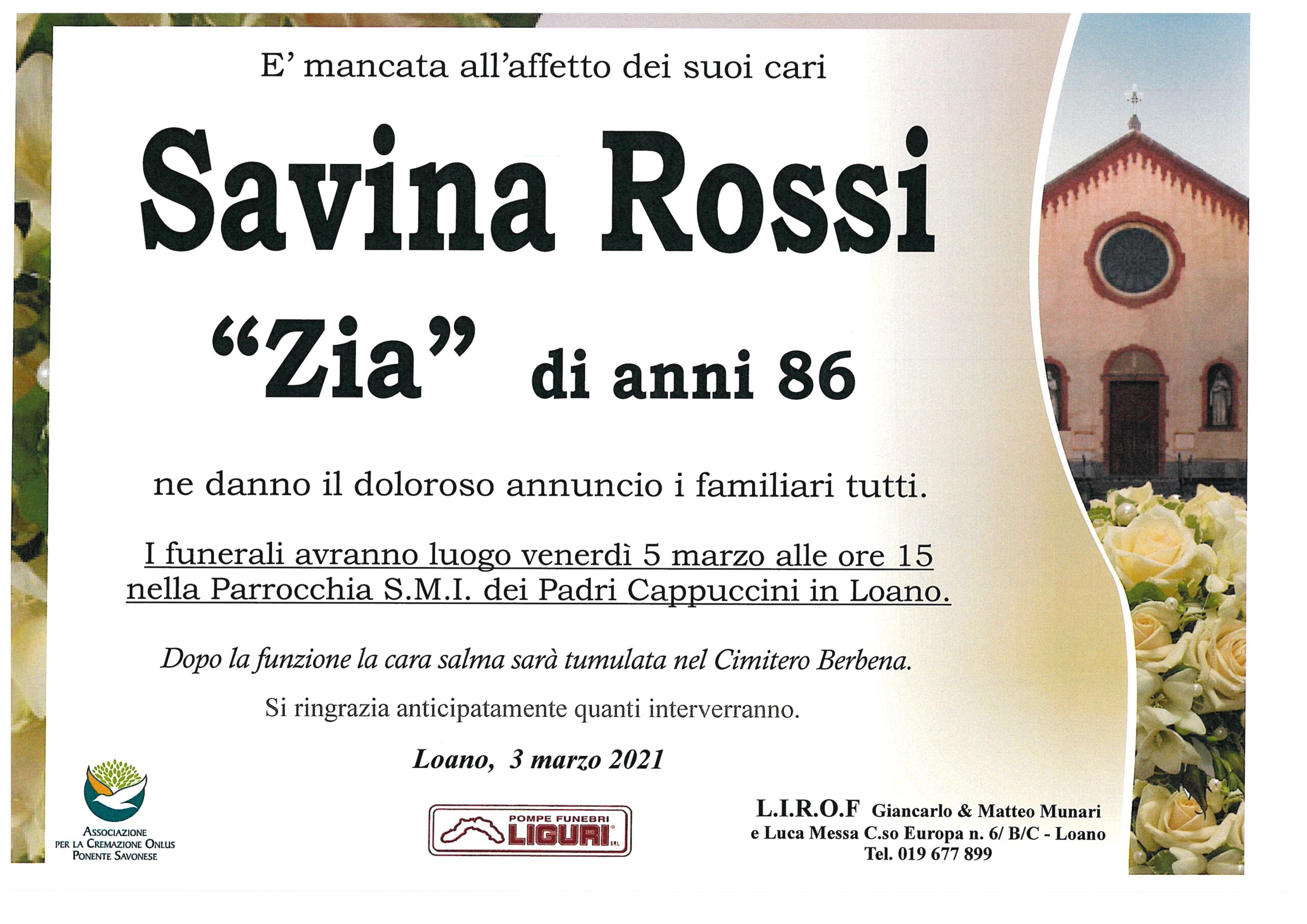 SAVINA ROSSI