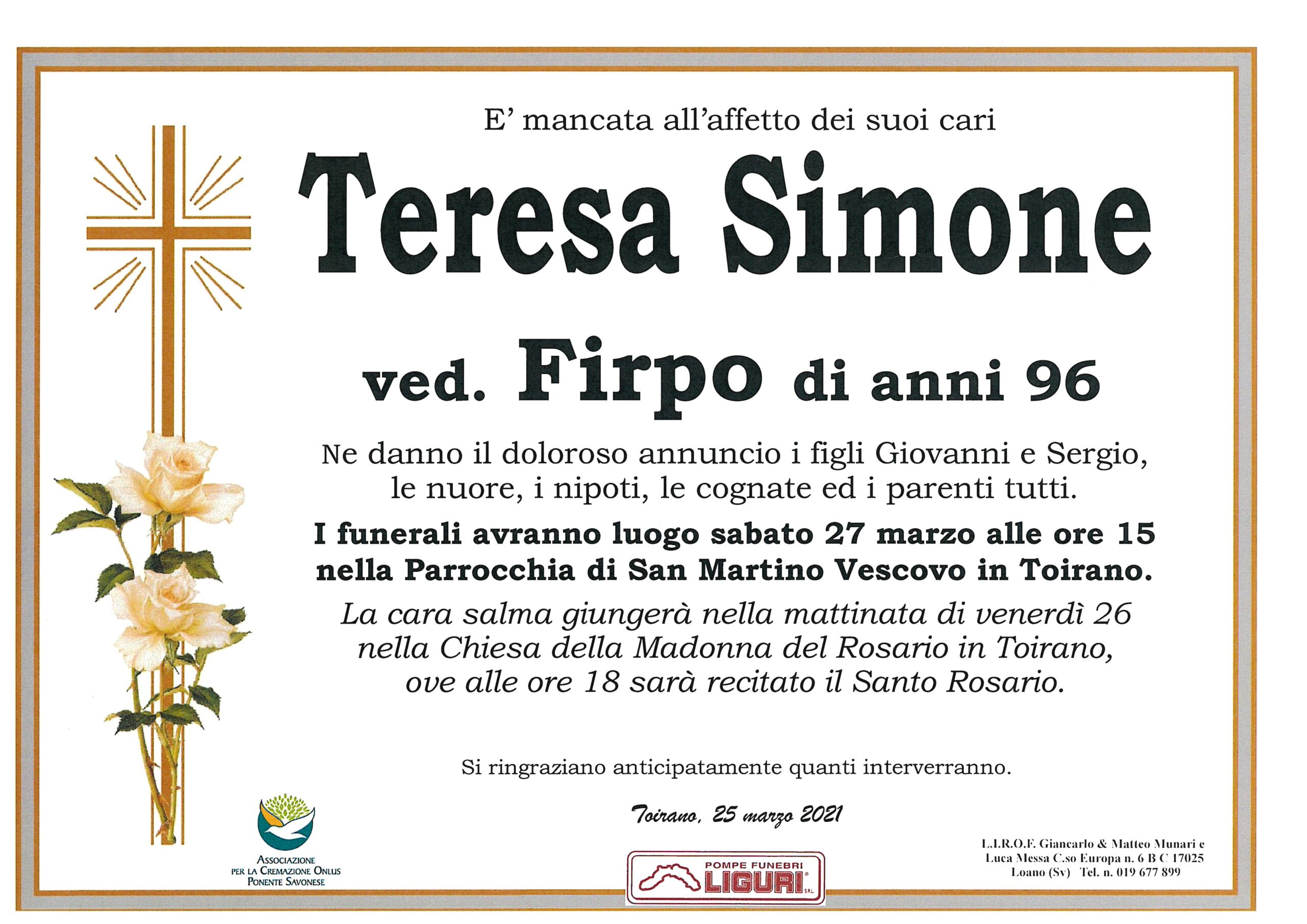 TERESA SIMONE