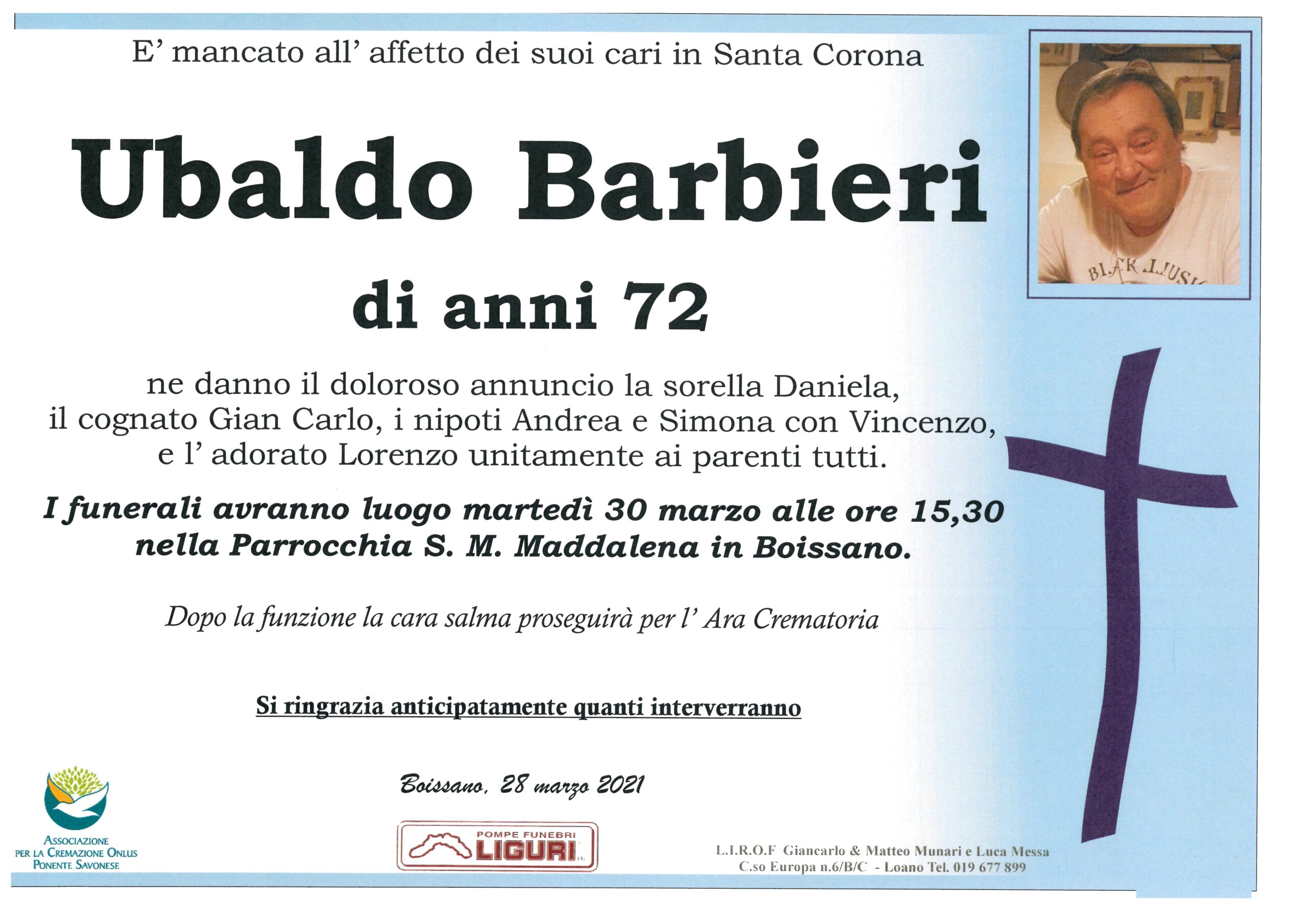 UBALDO BARBIERI