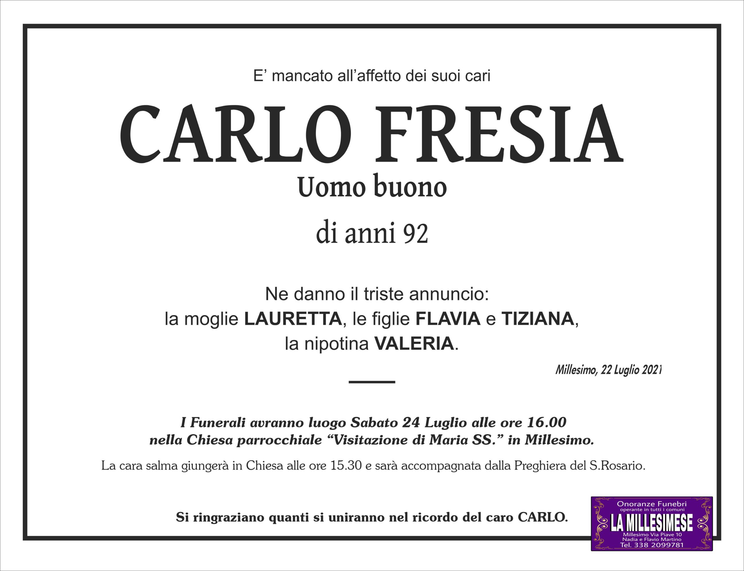 Lutto Fresia