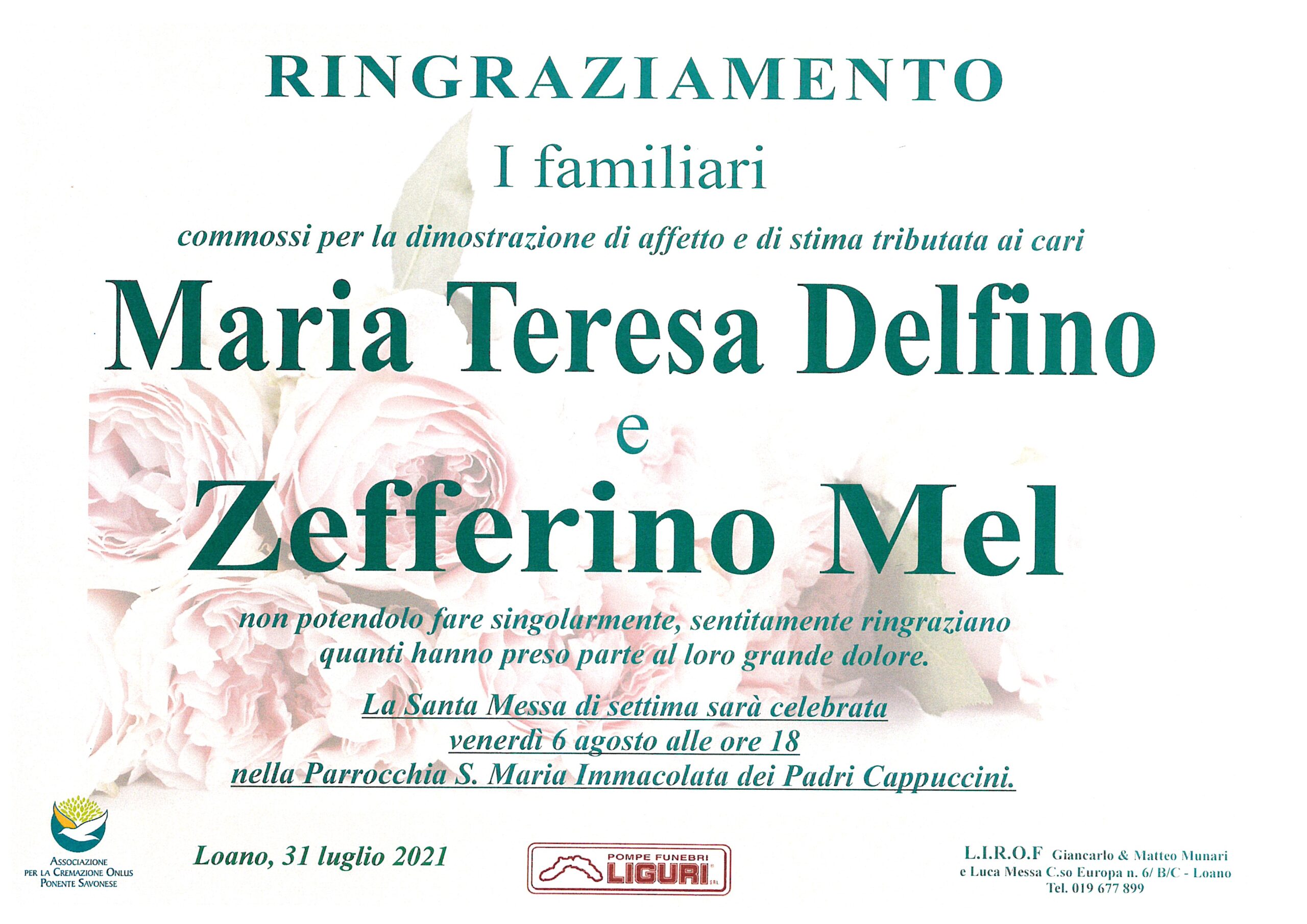 RING. DELFINO E MEL
