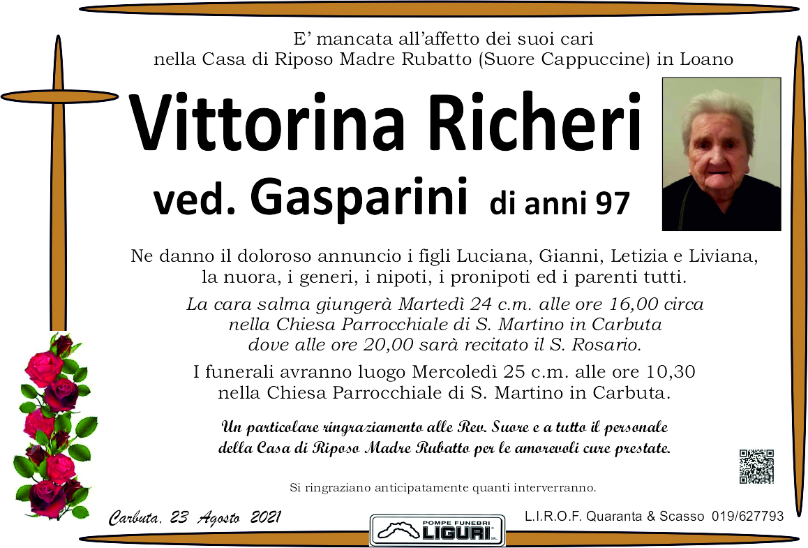 lutto RICHERI V