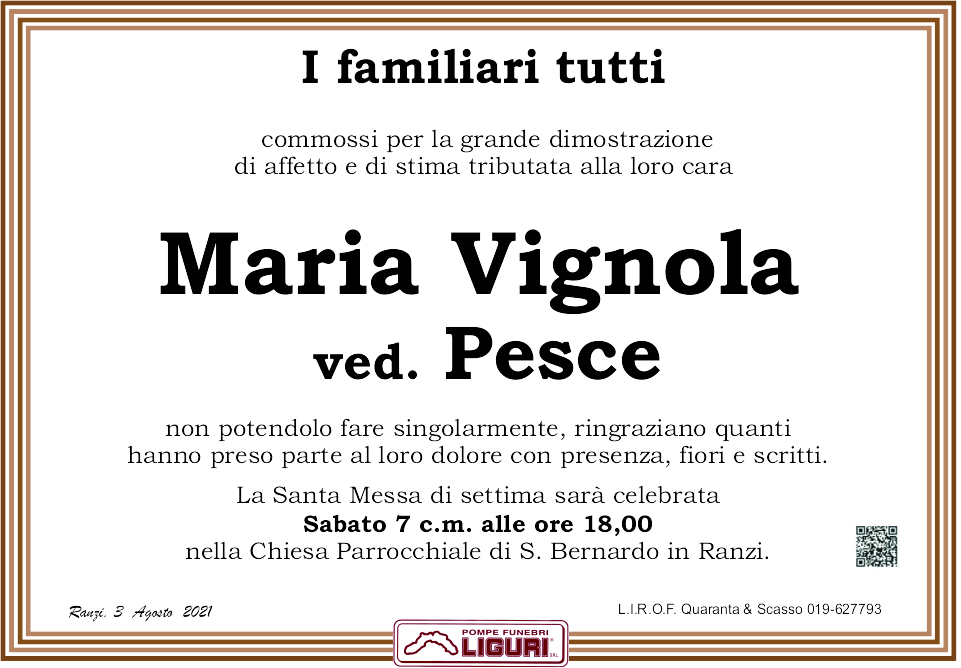 ringr. VIGNOLA