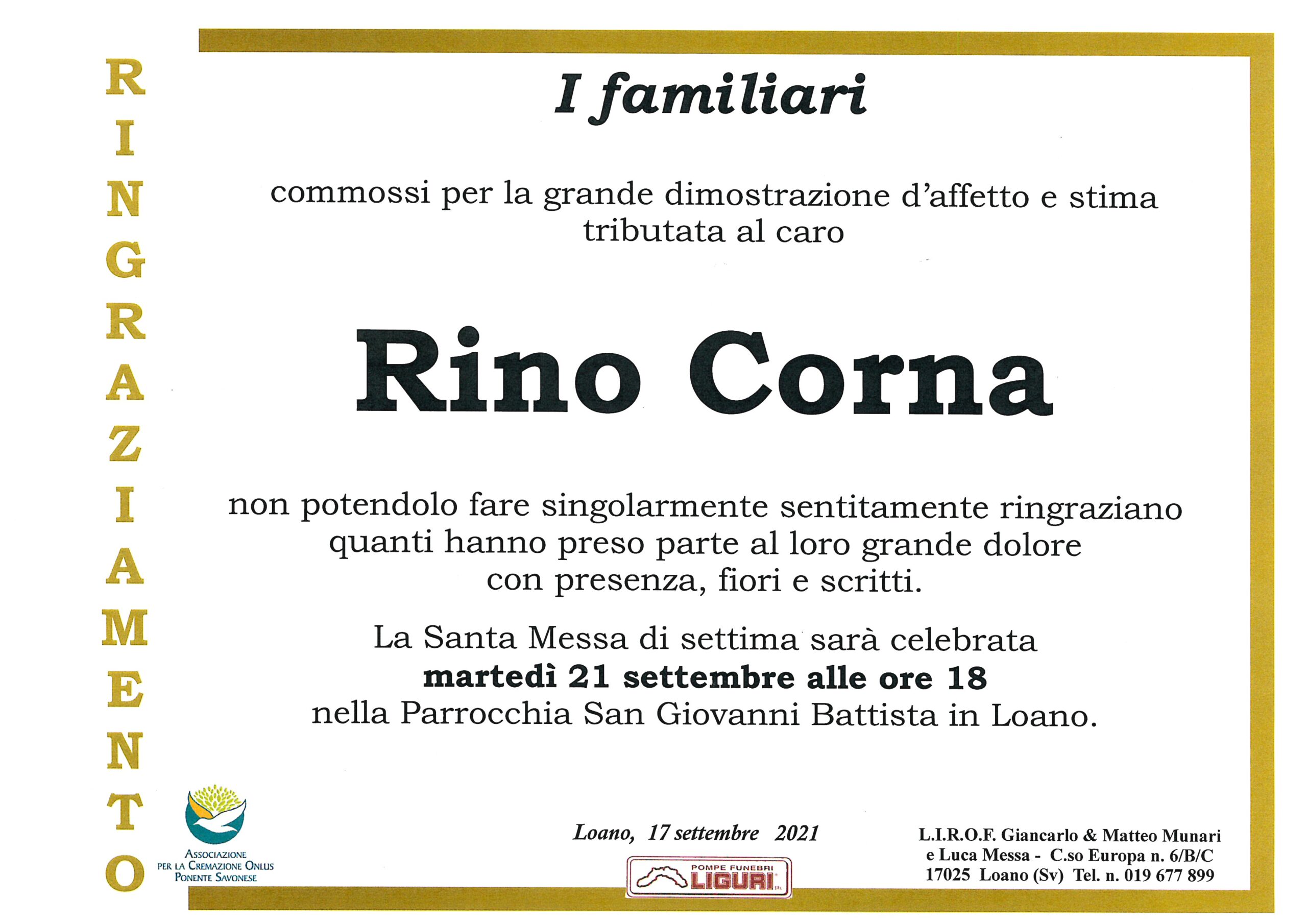 RING. CORNA