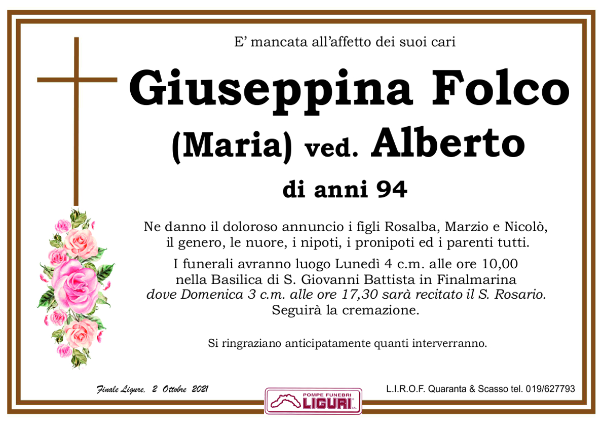 lutto FOLCO